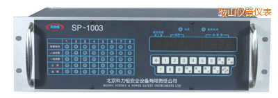 鞍山八通道盤裝式氣體檢測報警控制器